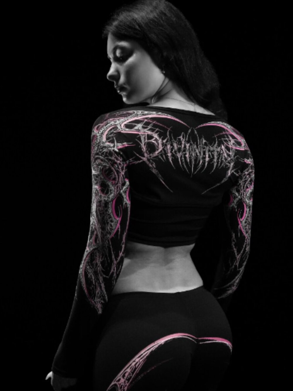 [BREATHE DIVINITY] SOUL DECAY SHRUG IN PINK US SMALL